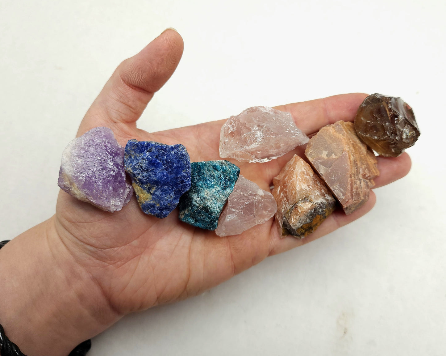 Rough stone Chakra set