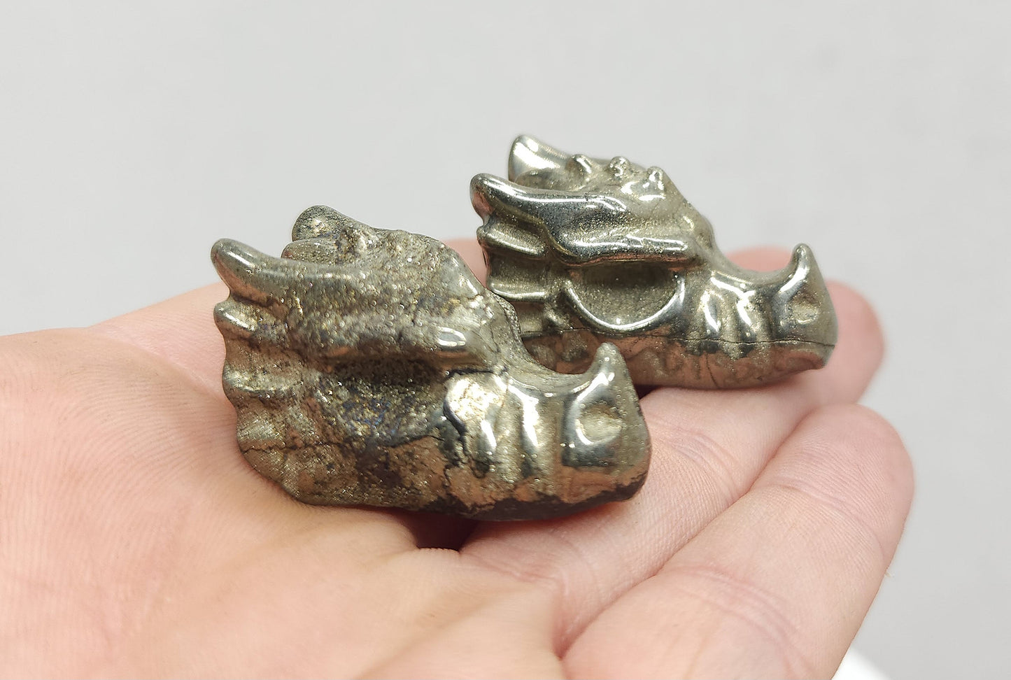 Pyrite Dragon head