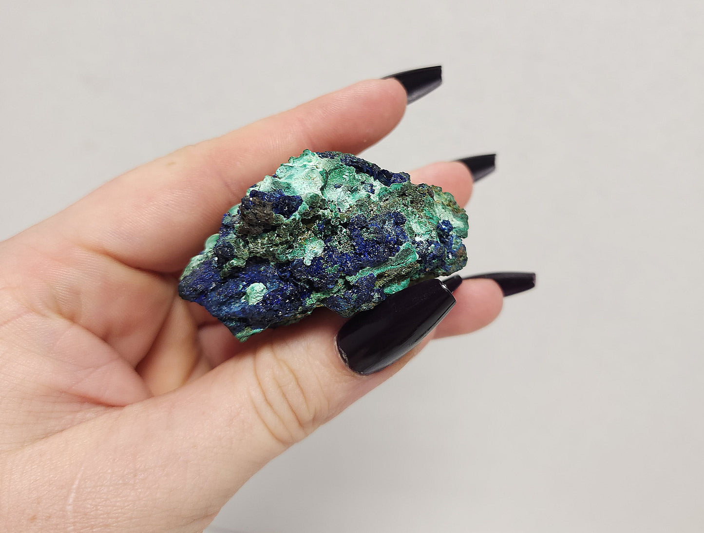 Azurite and Malachite raw