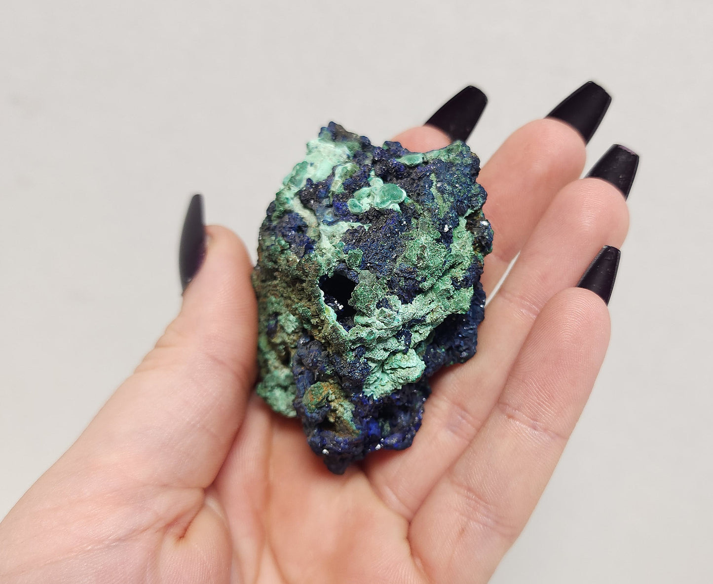 Azurite and Malachite raw