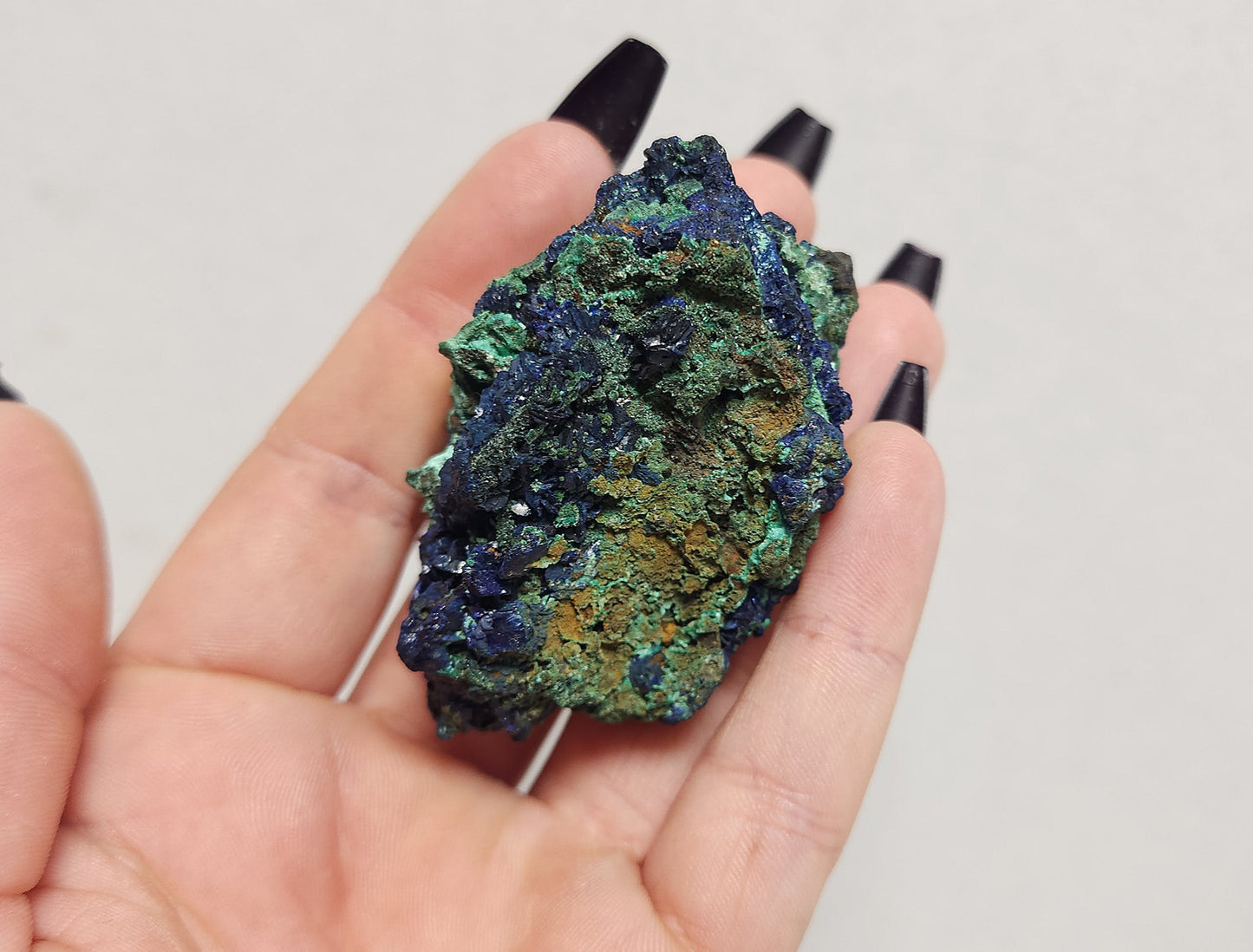 Azurite and Malachite raw