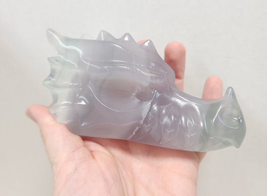 Fluorite Dragon head #2