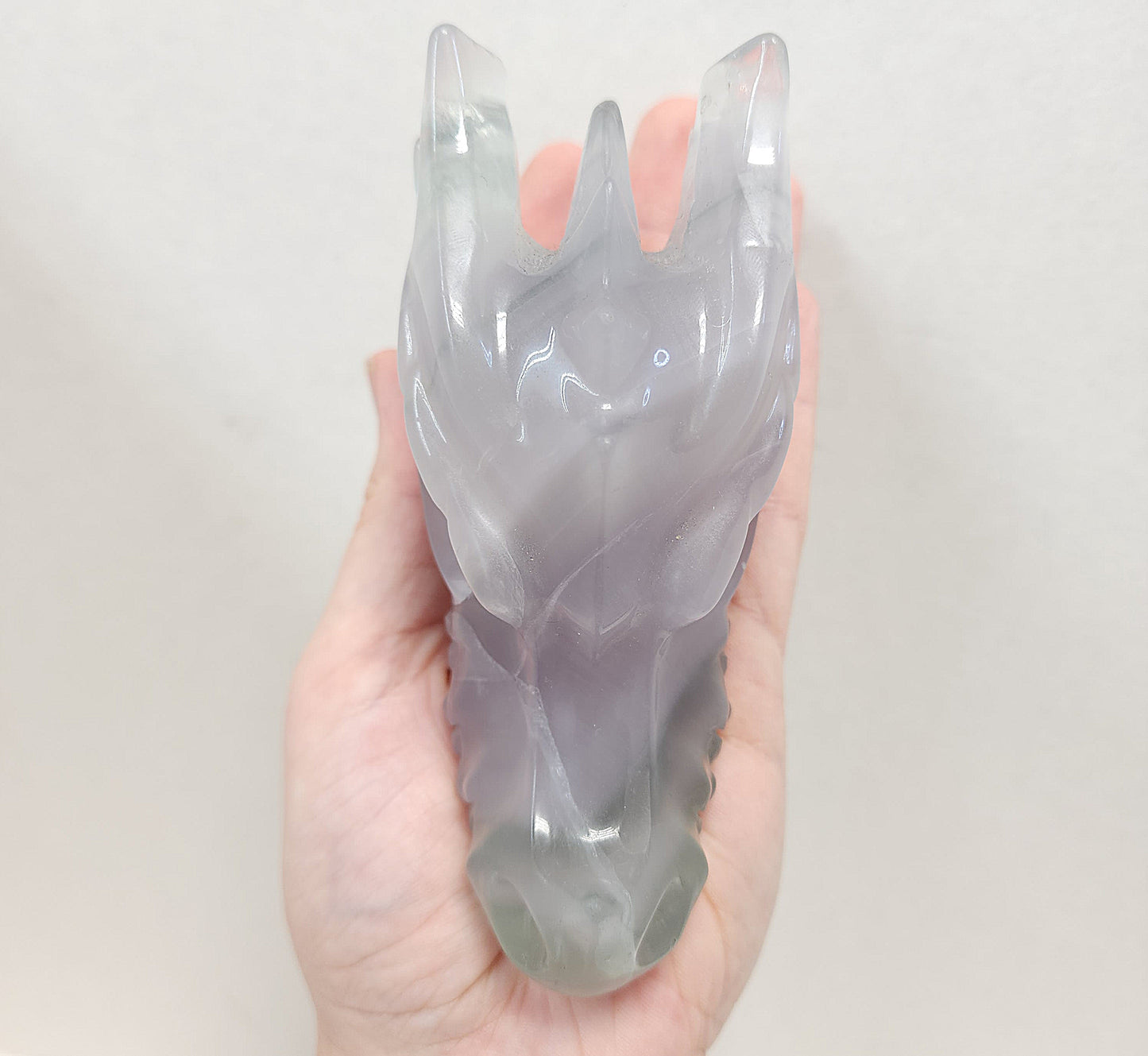 Fluorite Dragon head #2