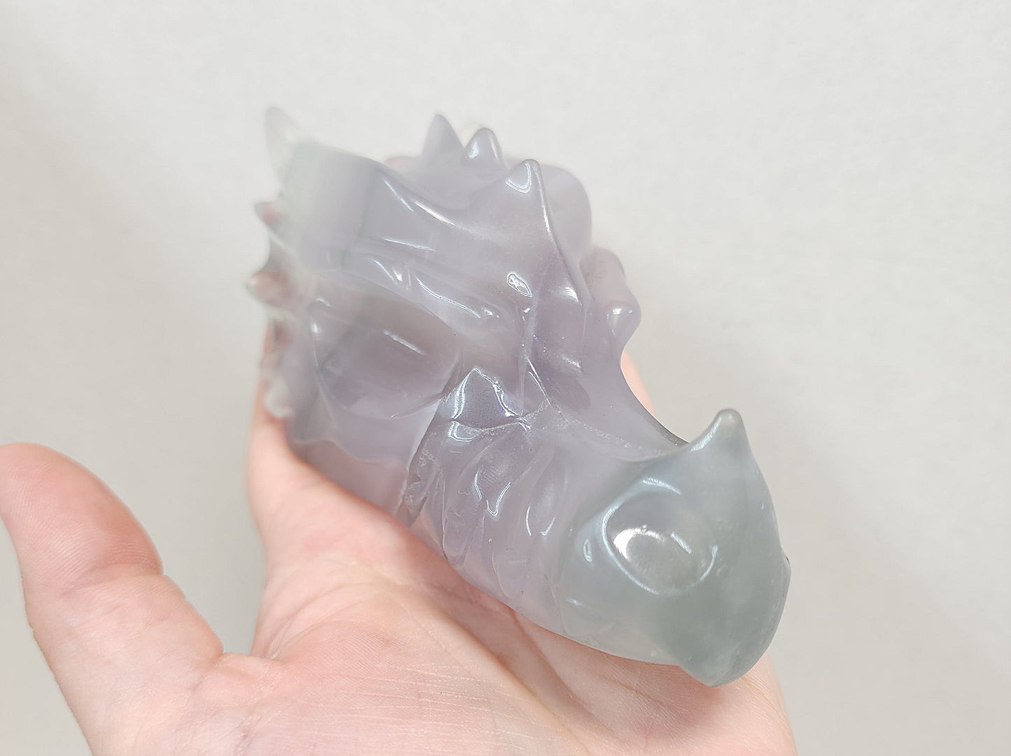 Fluorite Dragon head #2