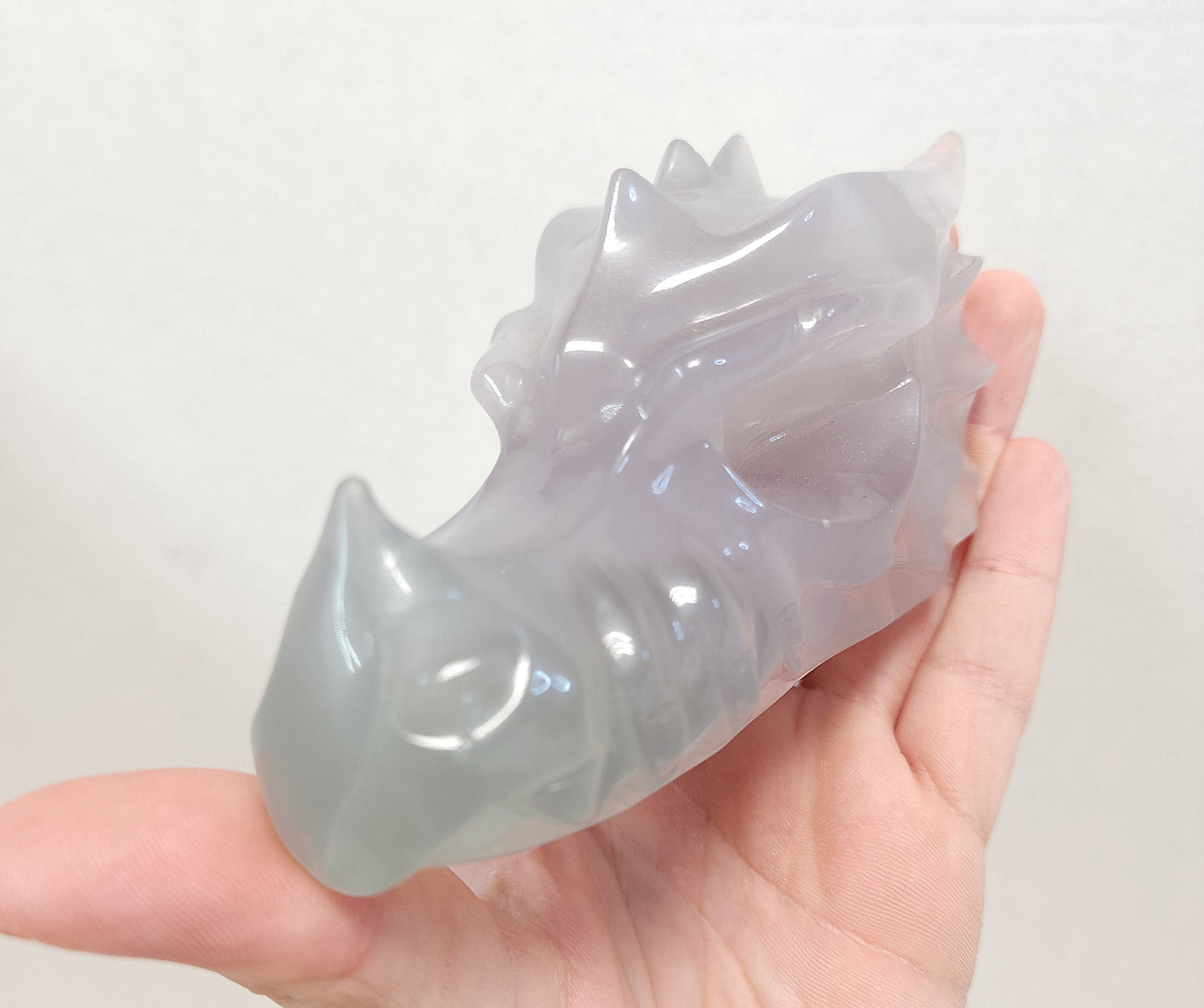 Fluorite Dragon head #2