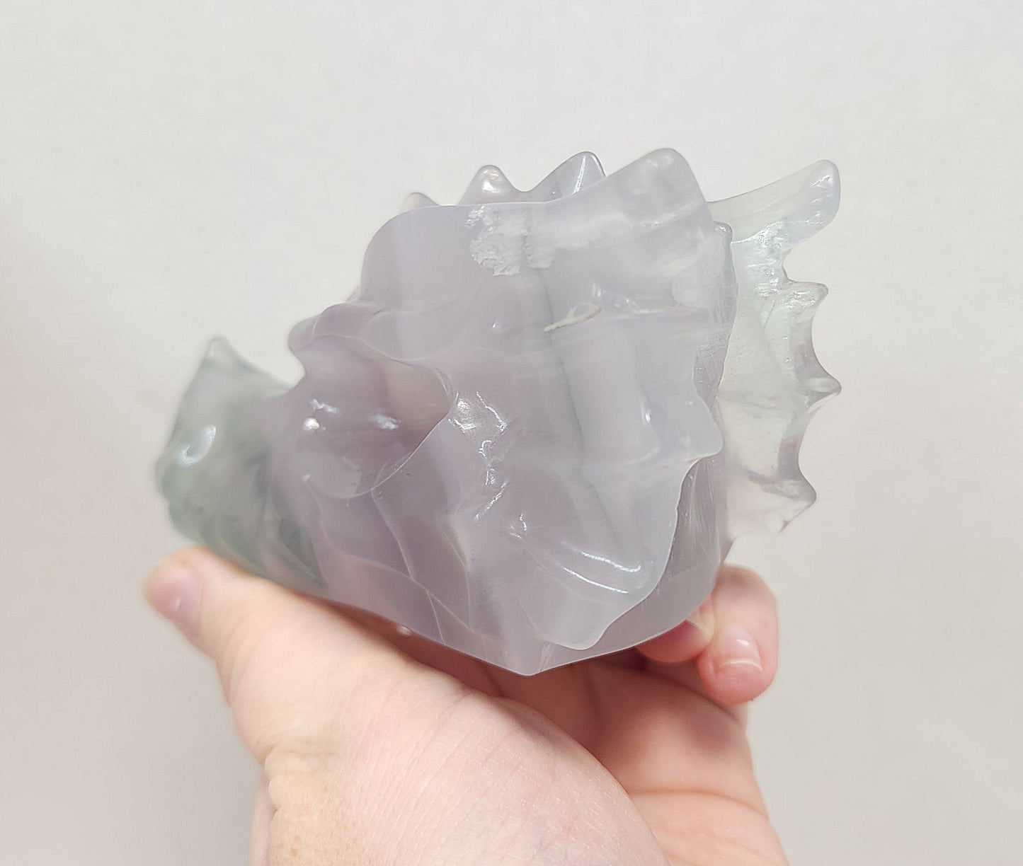 Fluorite Dragon head #2