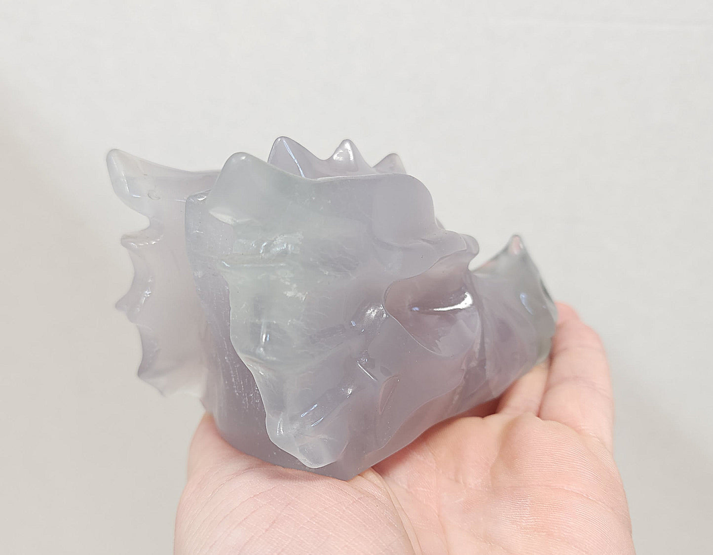 Fluorite Dragon head #2