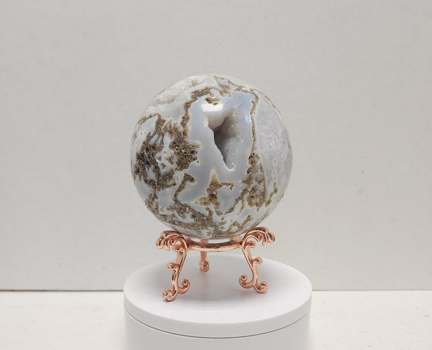 Moss Agate Sphere