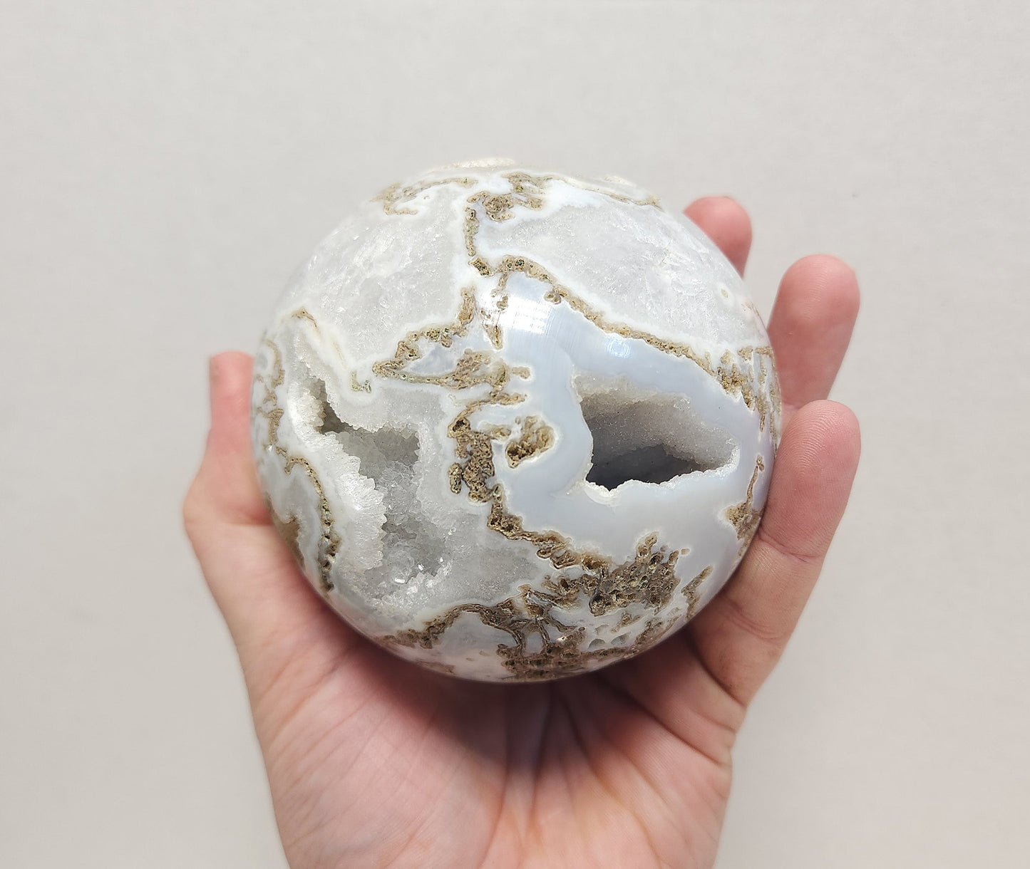 Moss Agate Sphere