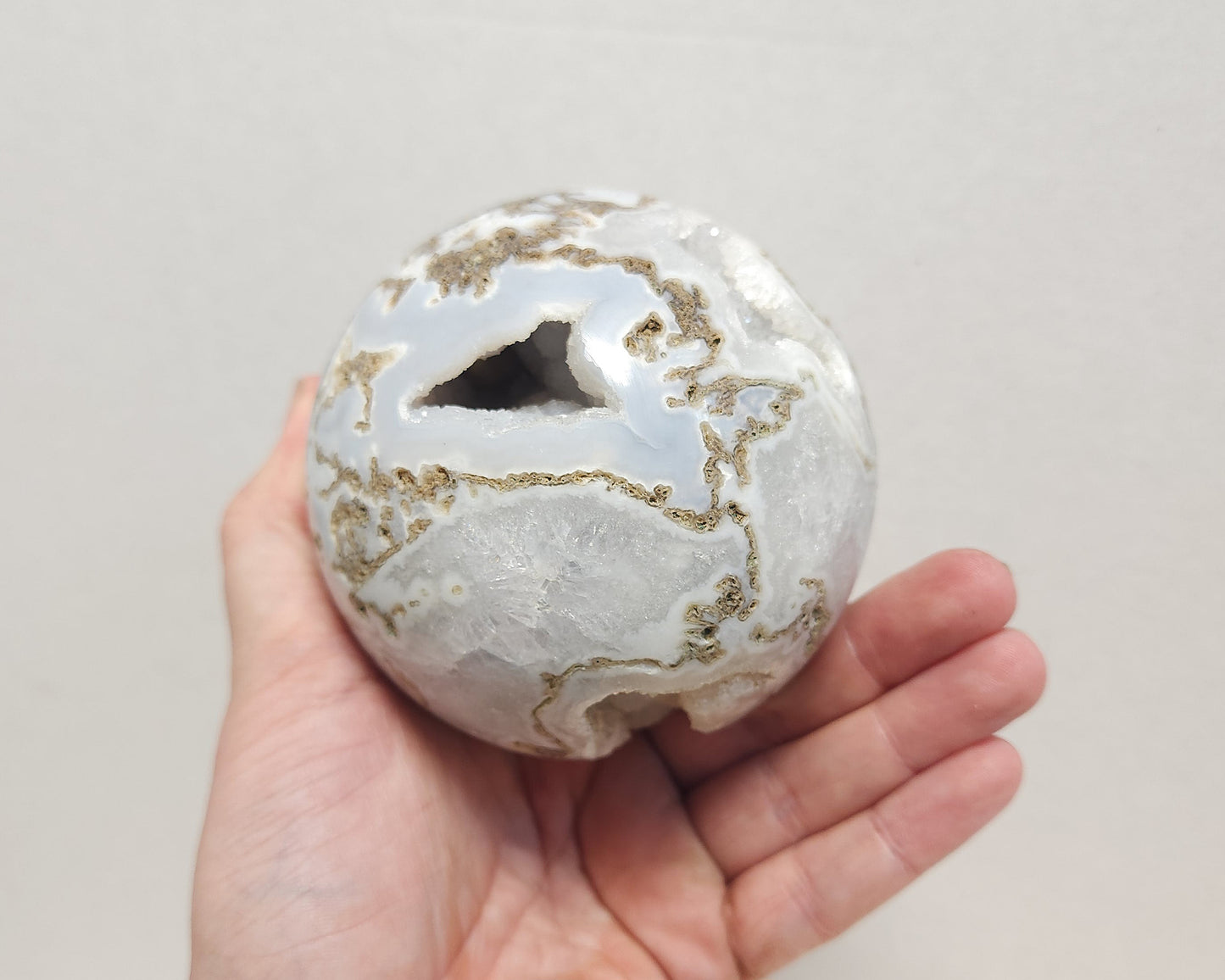 Moss Agate Sphere