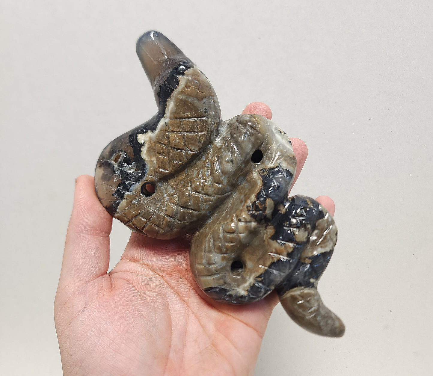 Volcano Agate Snake