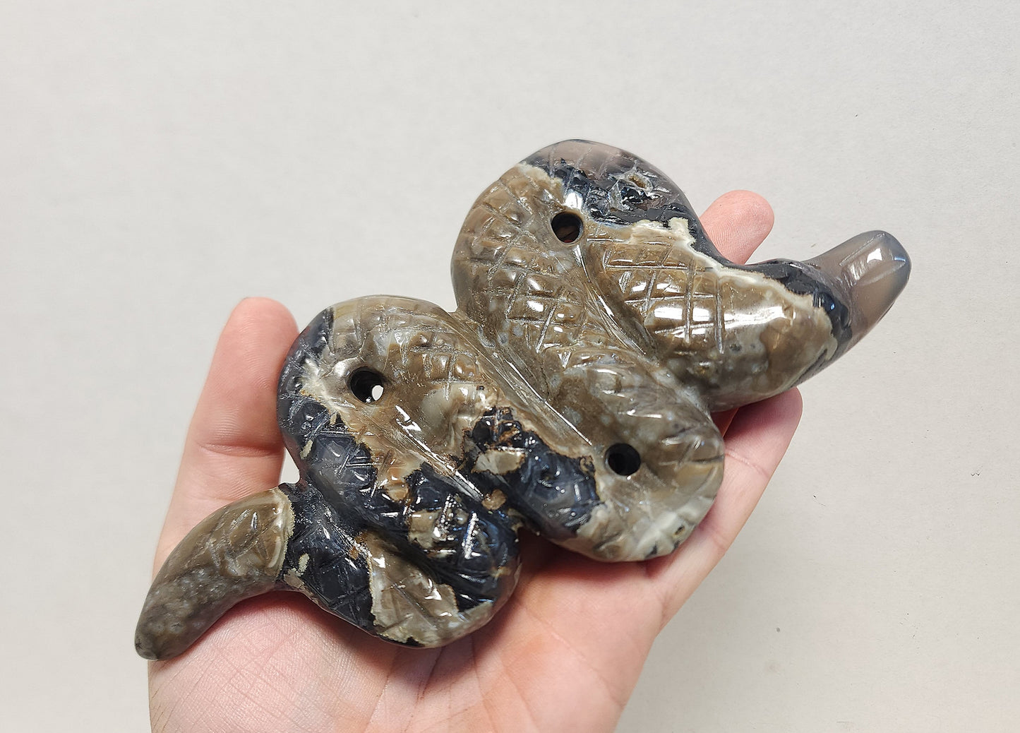 Volcano Agate Snake