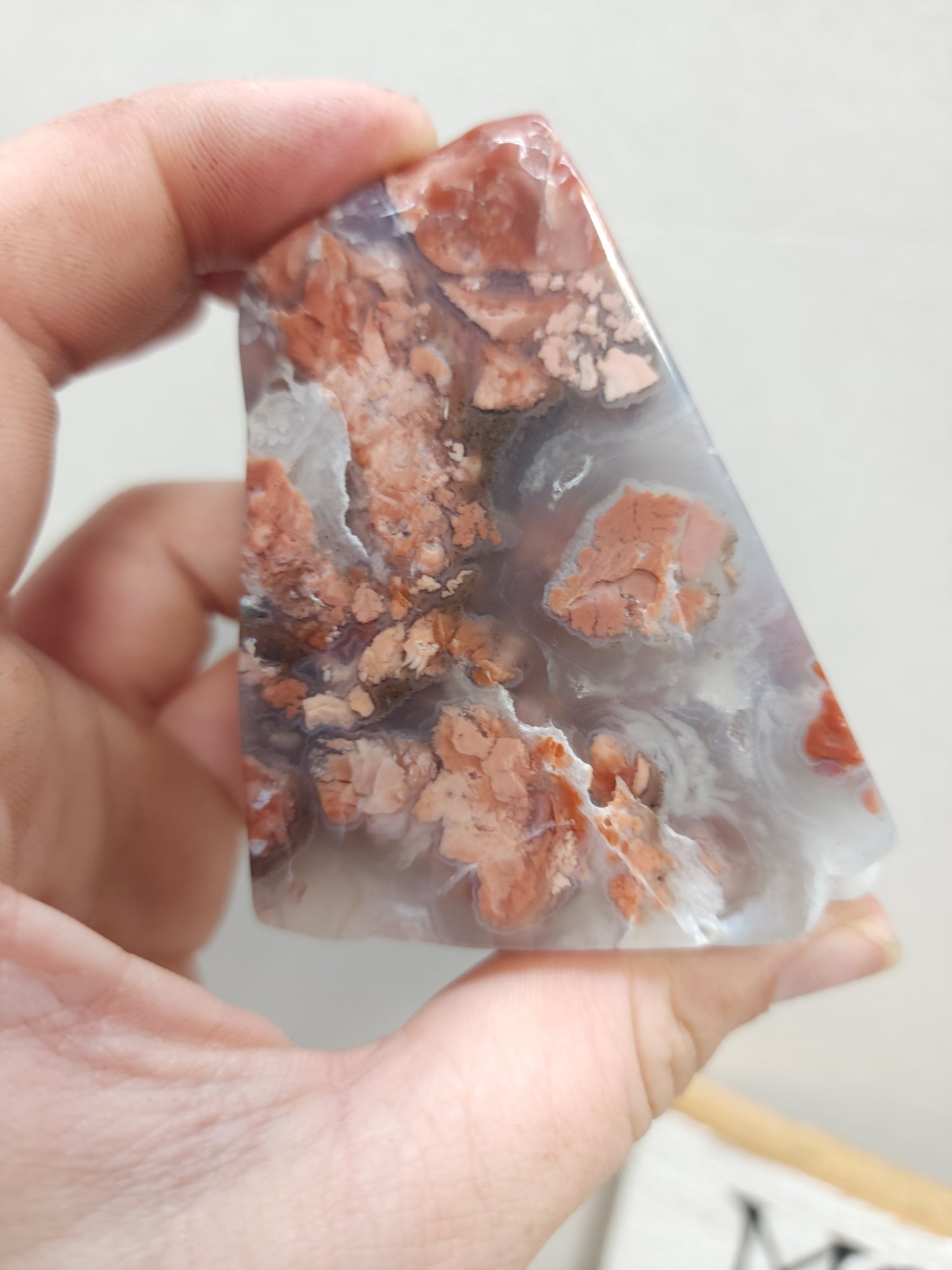 Pink Agate Freeform #2