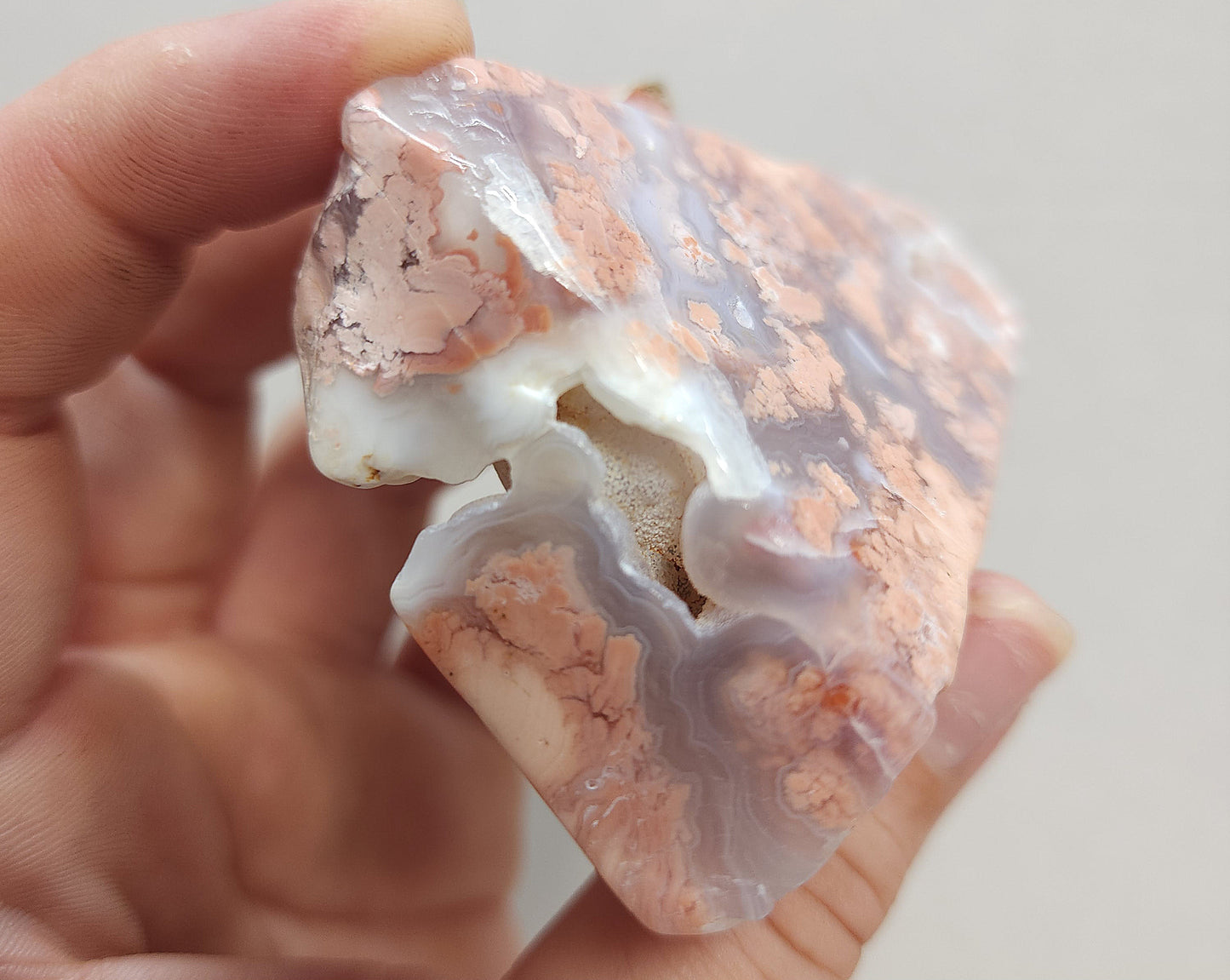 Pink Agate Freeform #5