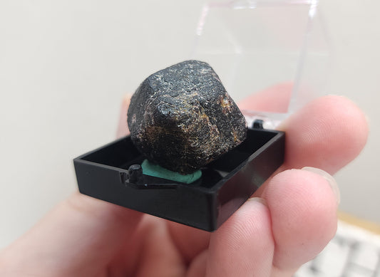 Raw Garnet in Specimen Box