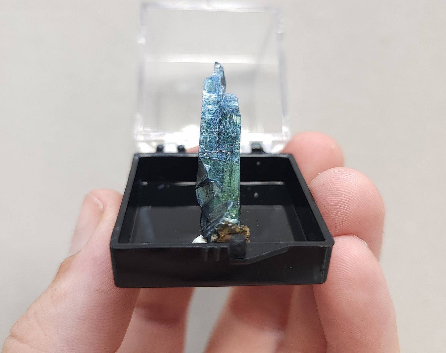 Vivianite in Specimen Box #4