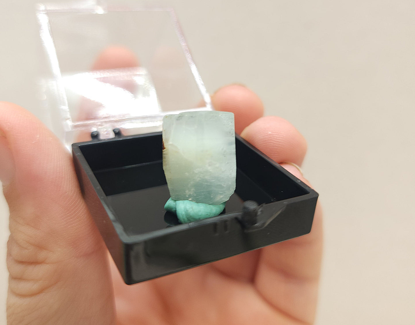 Aquamarine in Specimen Box #1