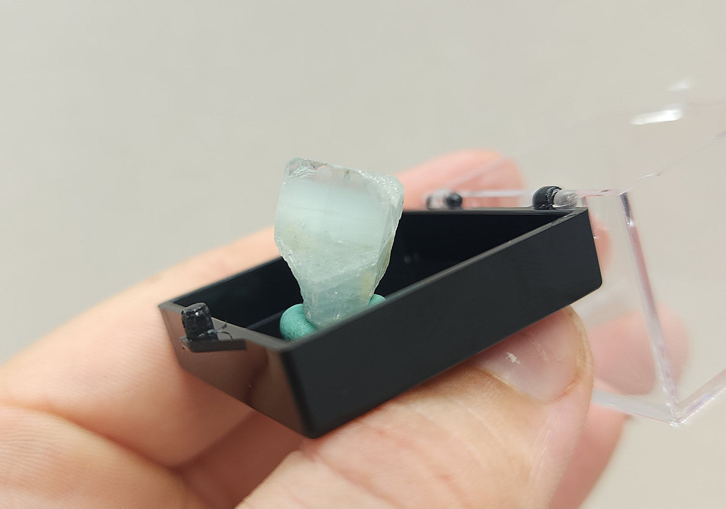 Aquamarine in Specimen Box #1