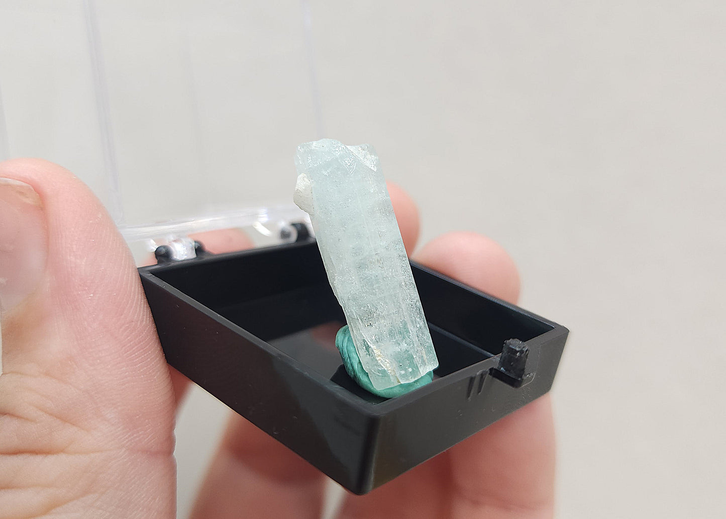 Aquamarine in Specimen Box #6