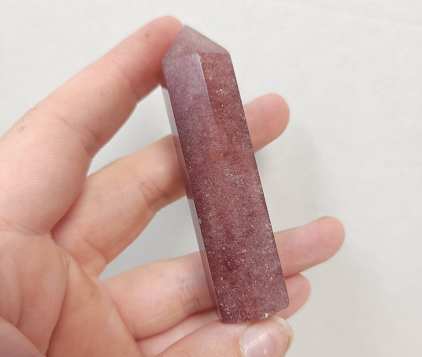 Strawberry Quartz Tower #3