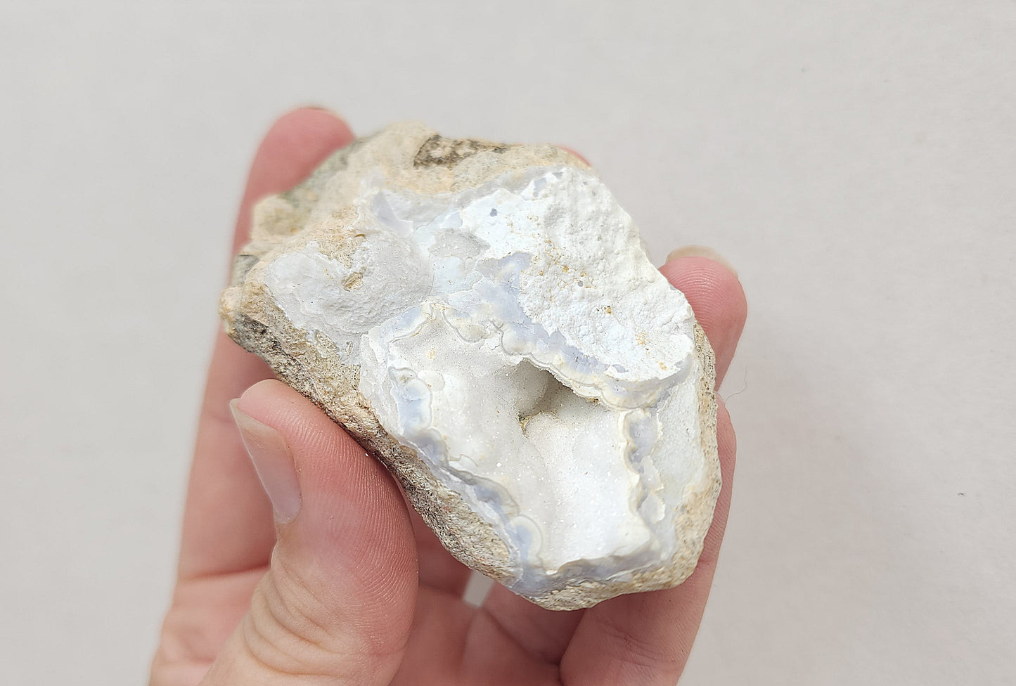 Blue Lace Agate Rough Chunk #1