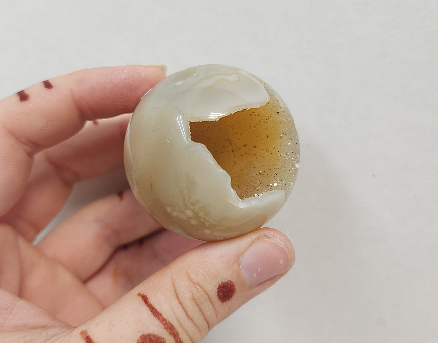 Druzy Agate Sphere #2