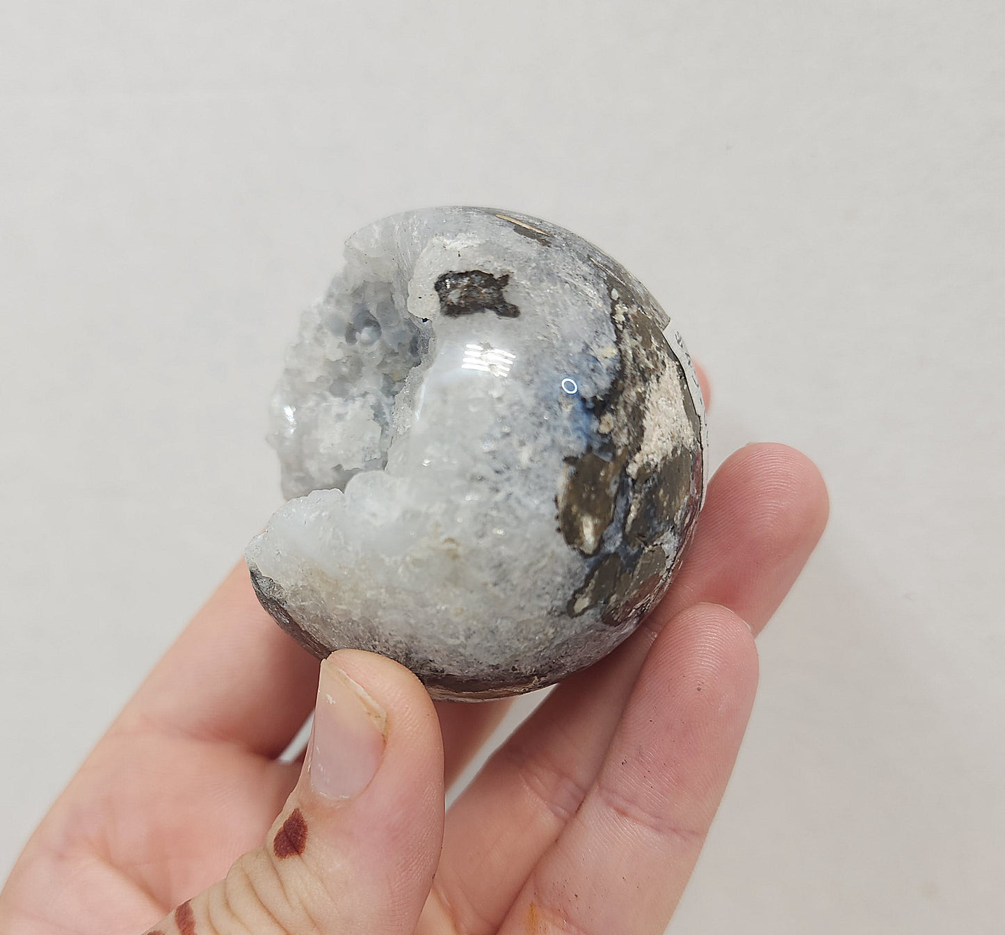 Quartz Geode Sphere