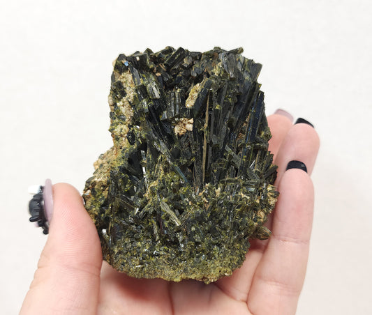 Green Tourmaline Cluster #2