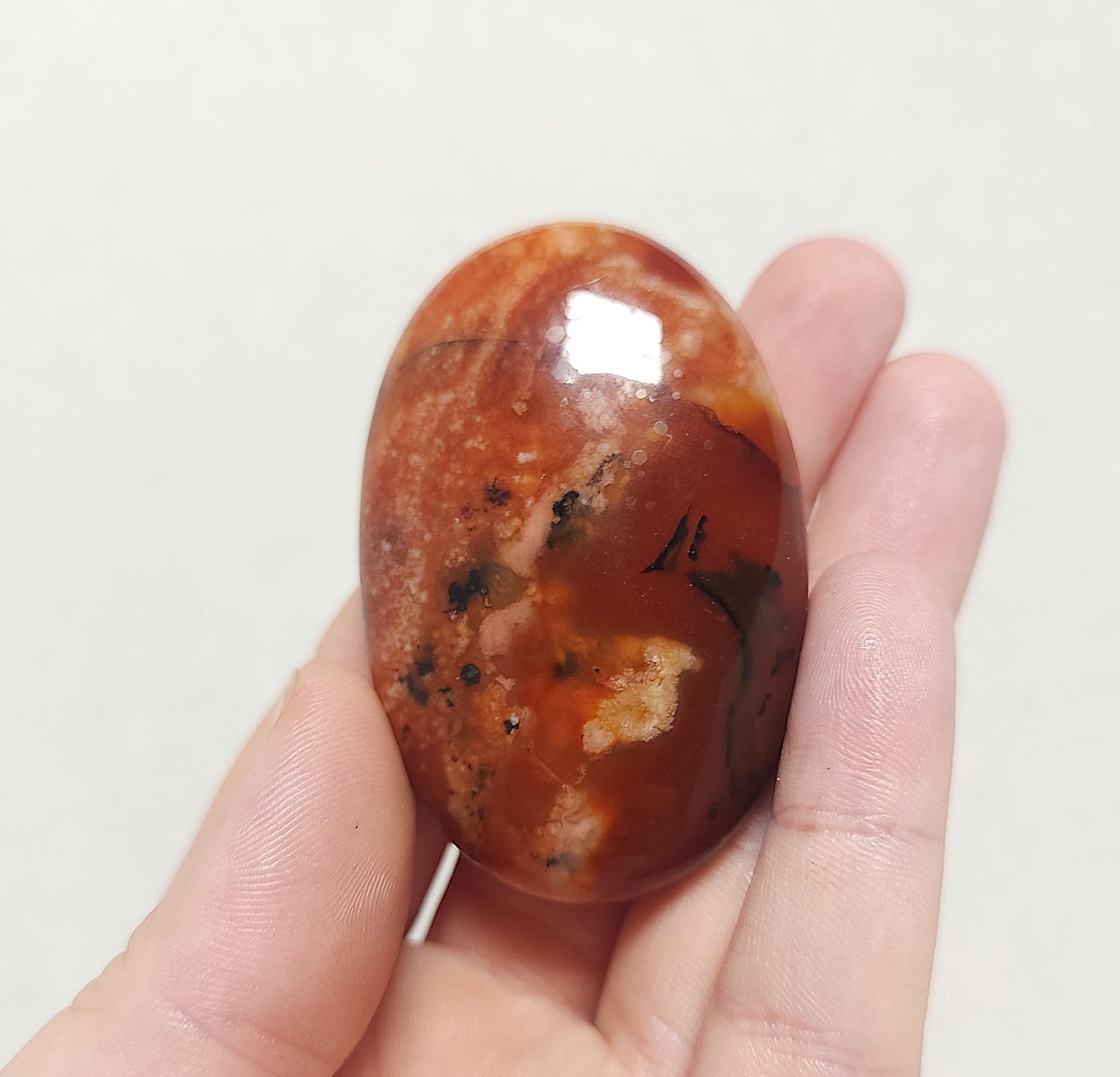 Carnelian Palmstone