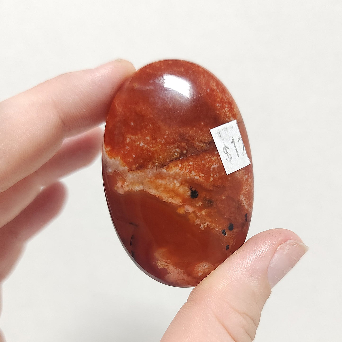 Carnelian Palmstone