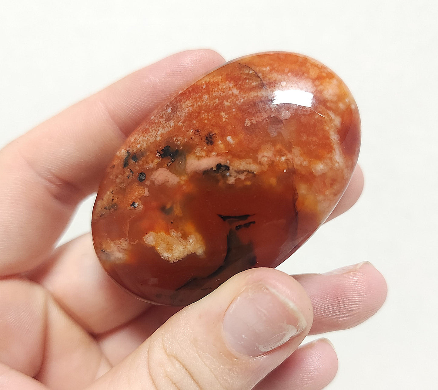 Carnelian Palmstone