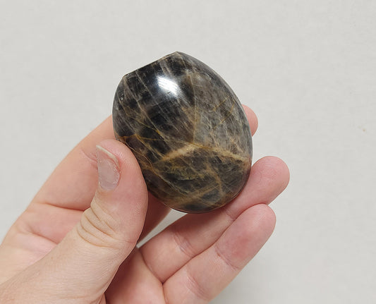 Black Moonstone Palmstone #1