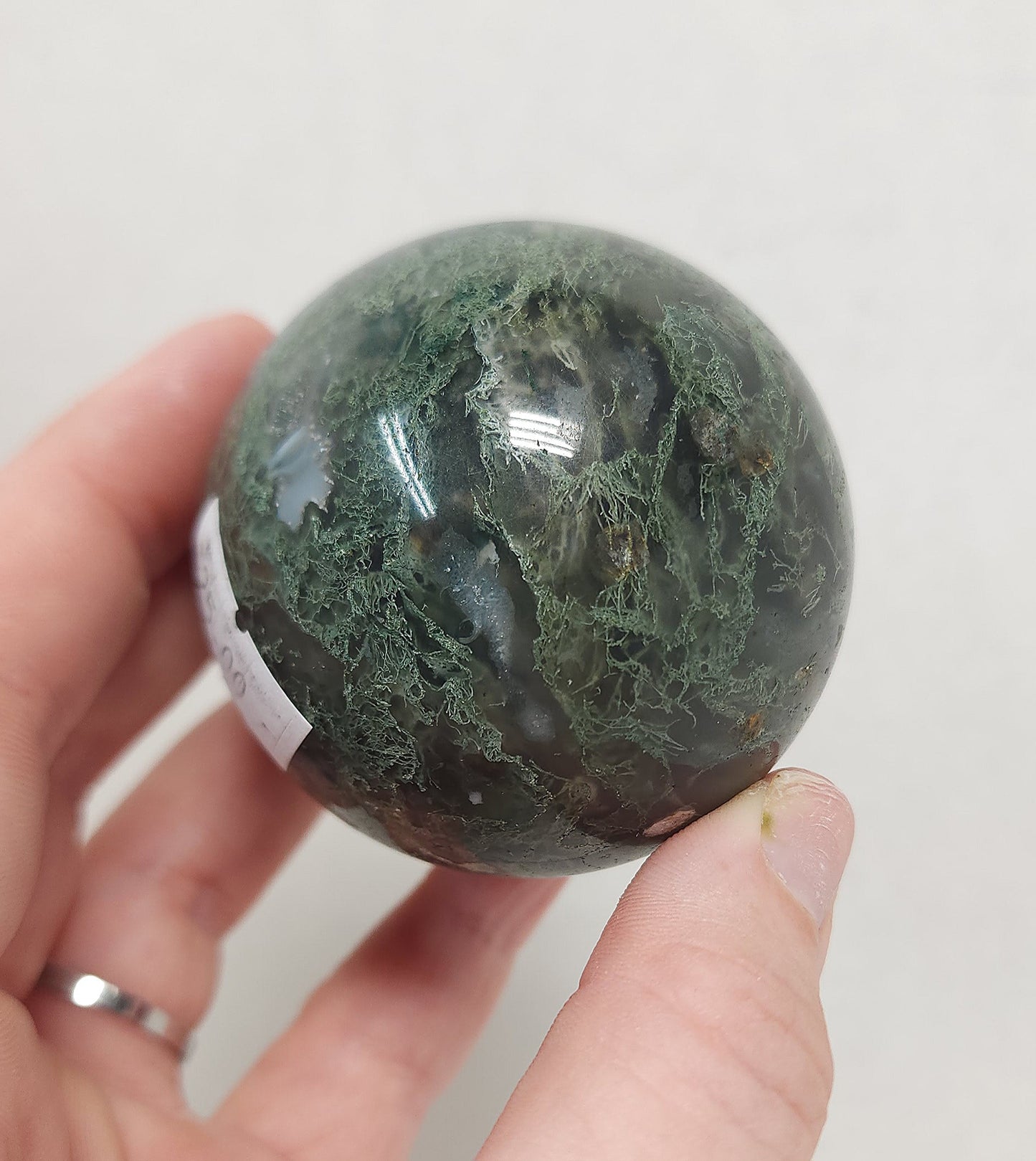 Moss Agate Sphere #3