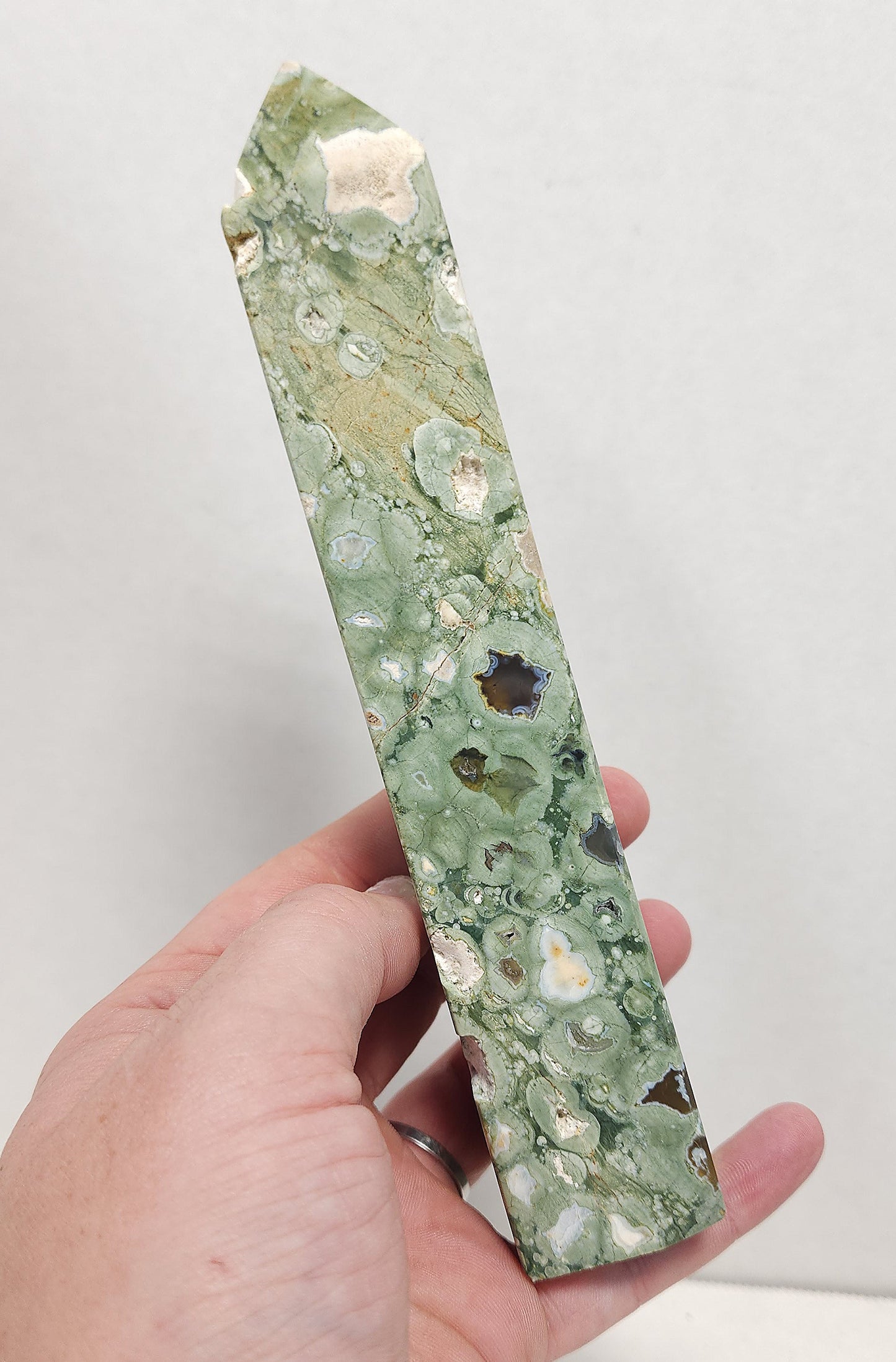 Rainforest Jasper Tower (Imperfect) #3