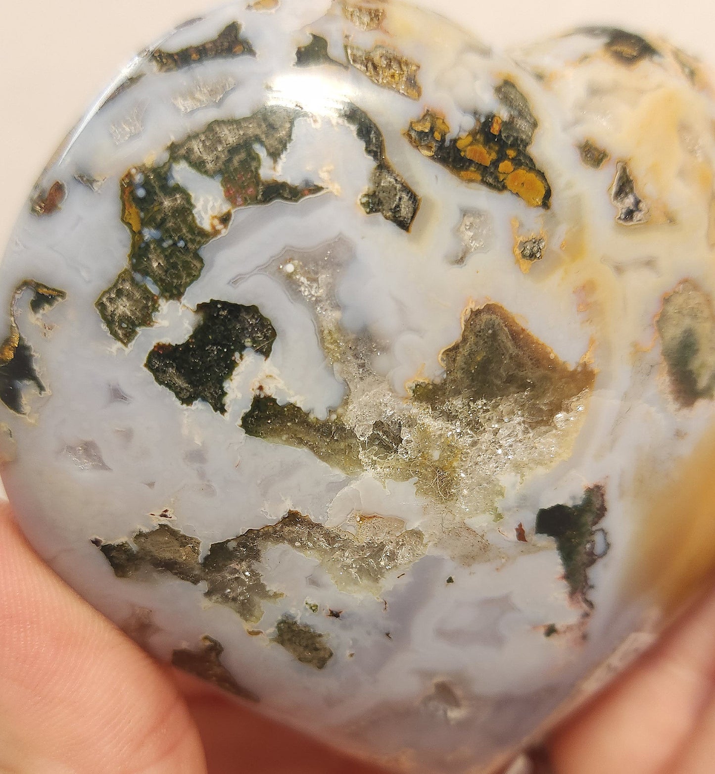 Ocean Jasper Heart