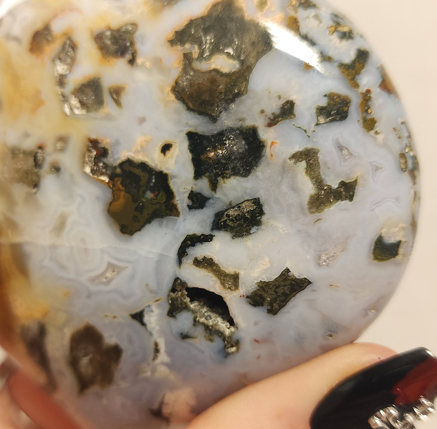 Ocean Jasper Heart