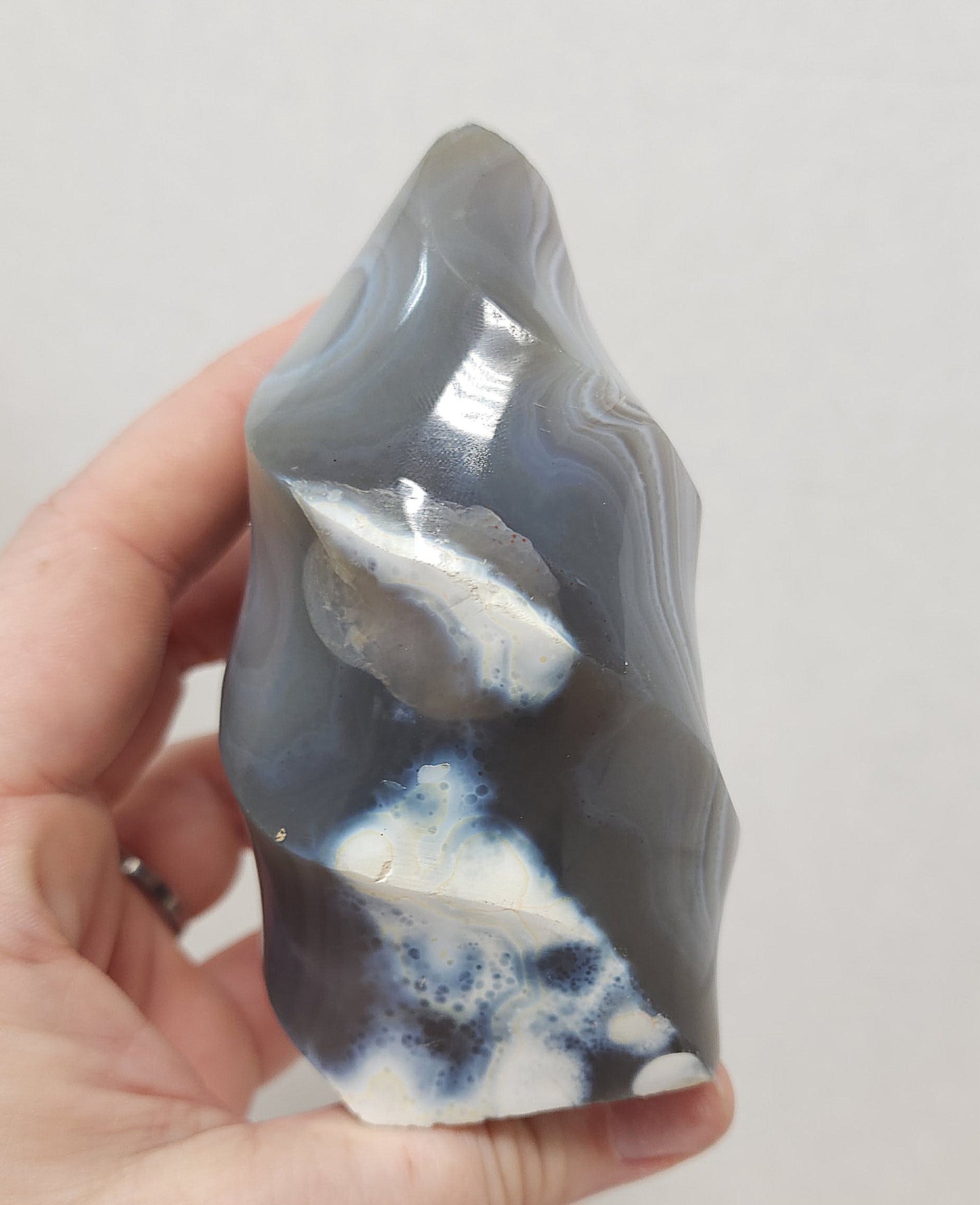 Orca Agate Flame #1