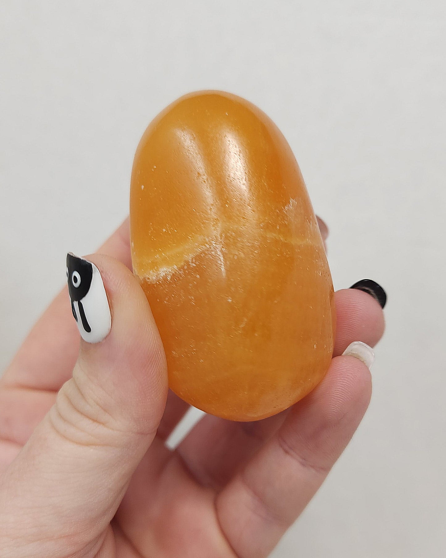 Orange Calcite Palmstone #6