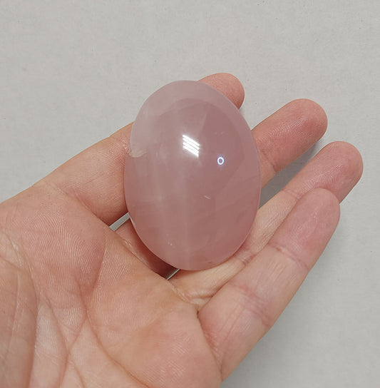 Rose Quartz Palmstone #1