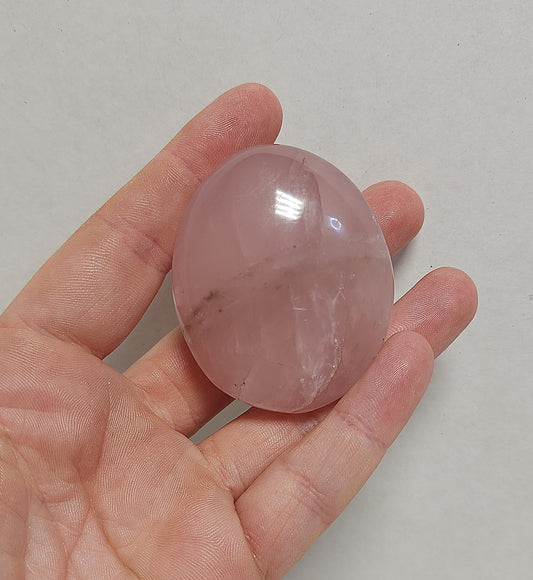 Rose Quartz Palmstone #2