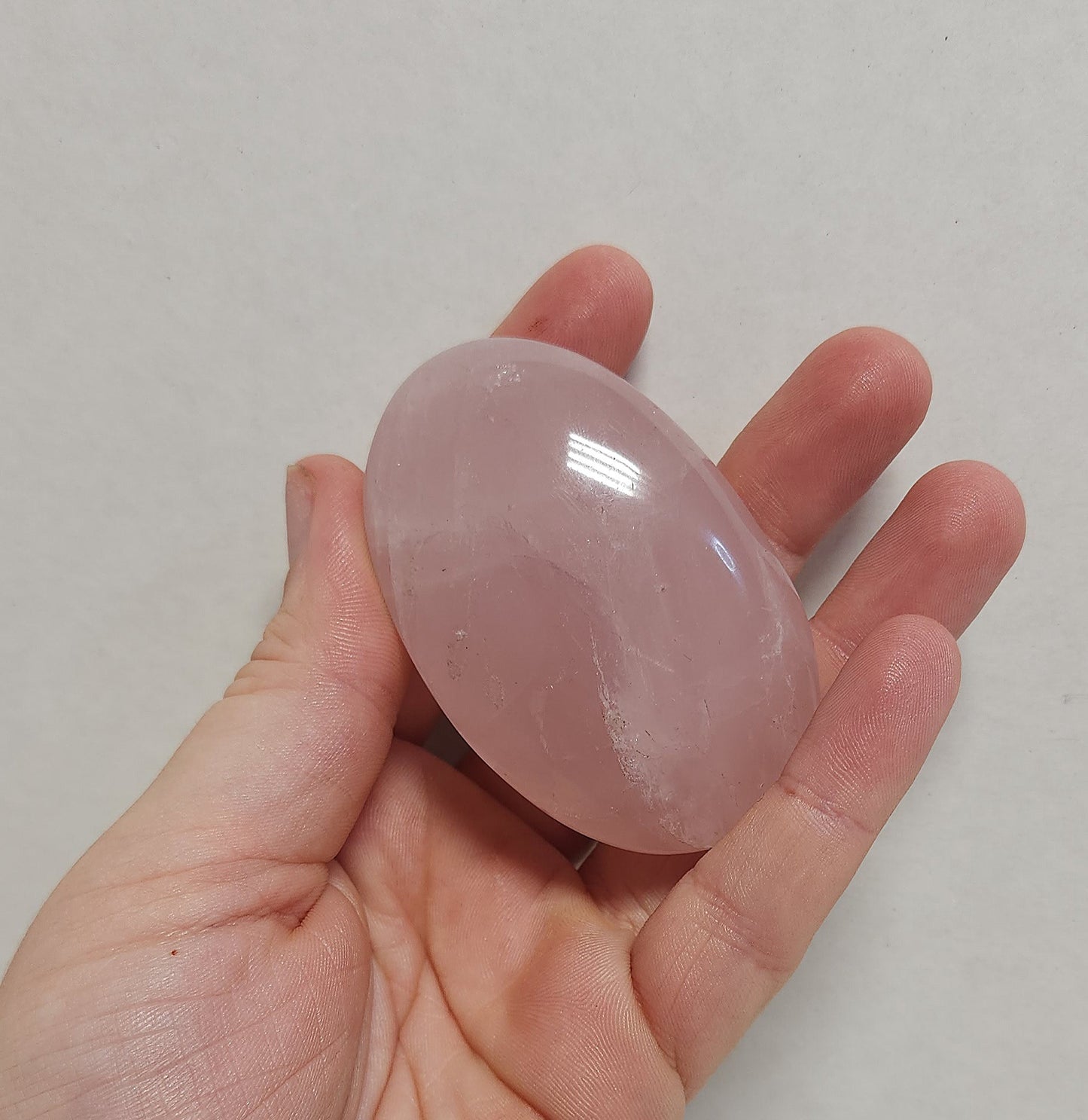 Rose Quartz Palmstone #4