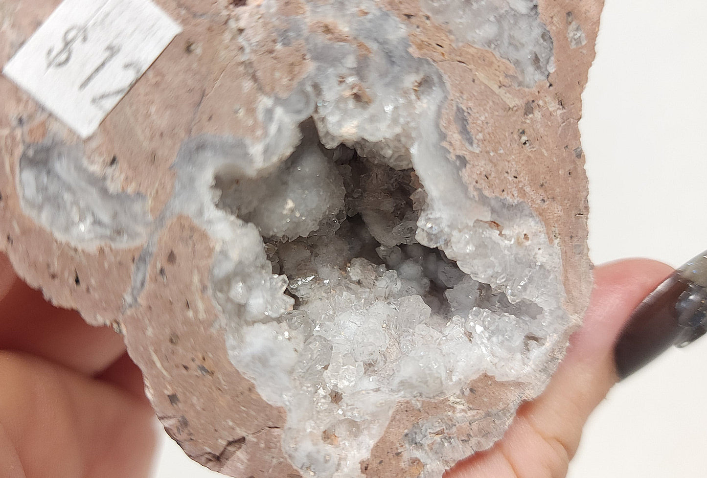 Quartz and Chalcedony Geode #2