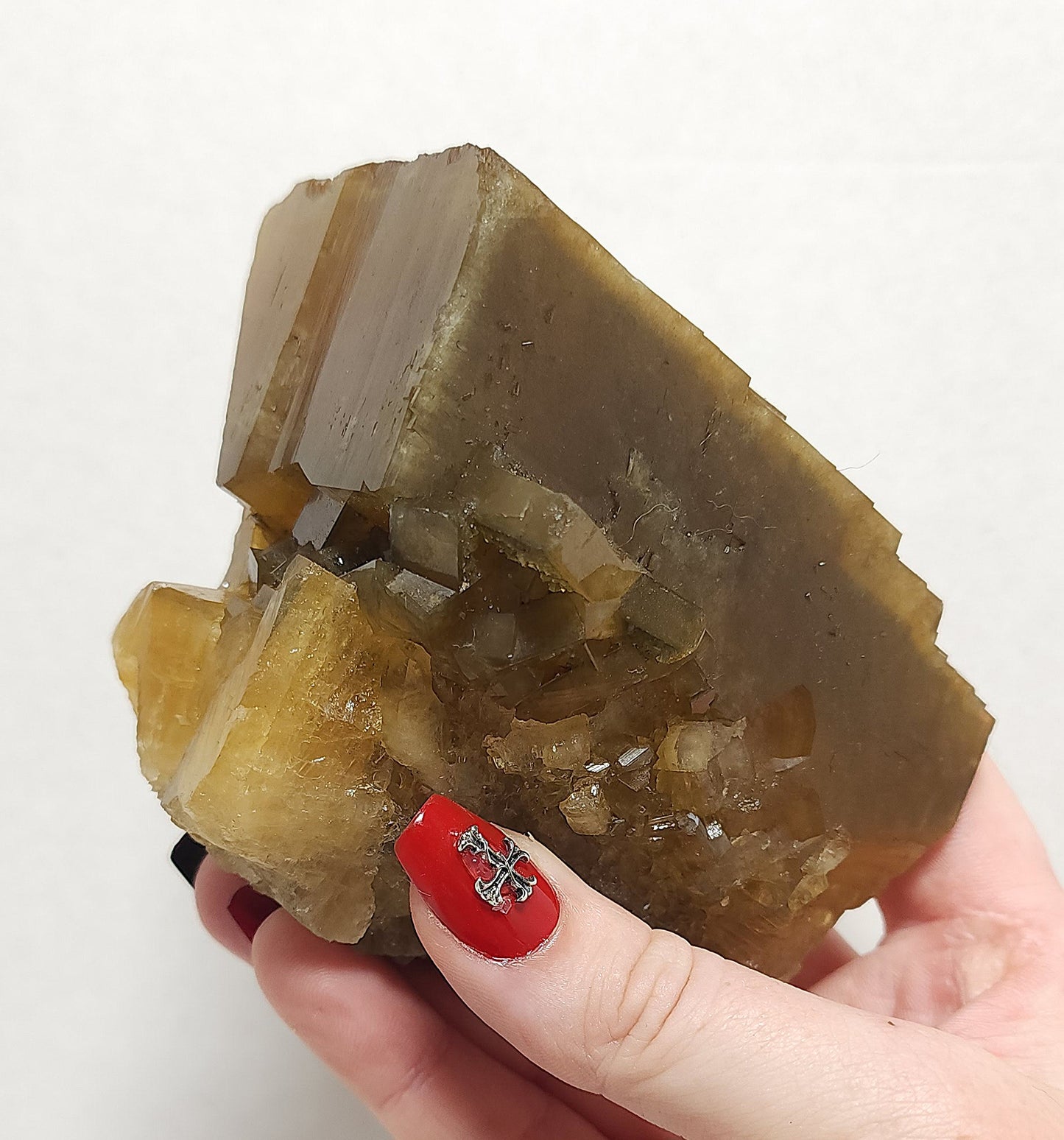 Golden Tubular Barite #1