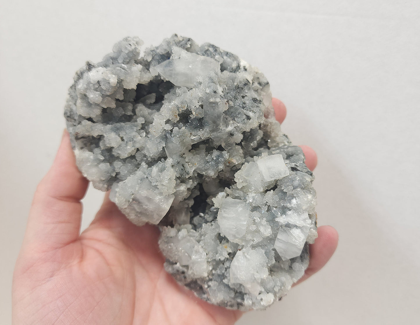 Apophyllite on Sphalerite Specimen