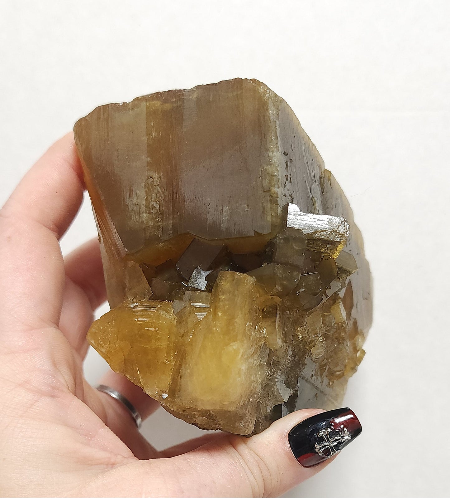 Golden Tubular Barite #1