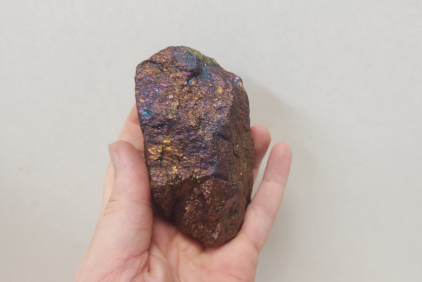 Chalcopyrite (Peacock ore)