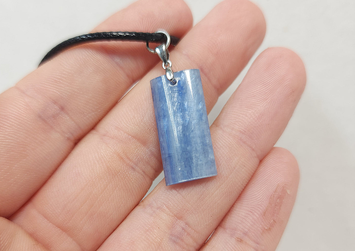 Blue Kyanite Pendant (S925)