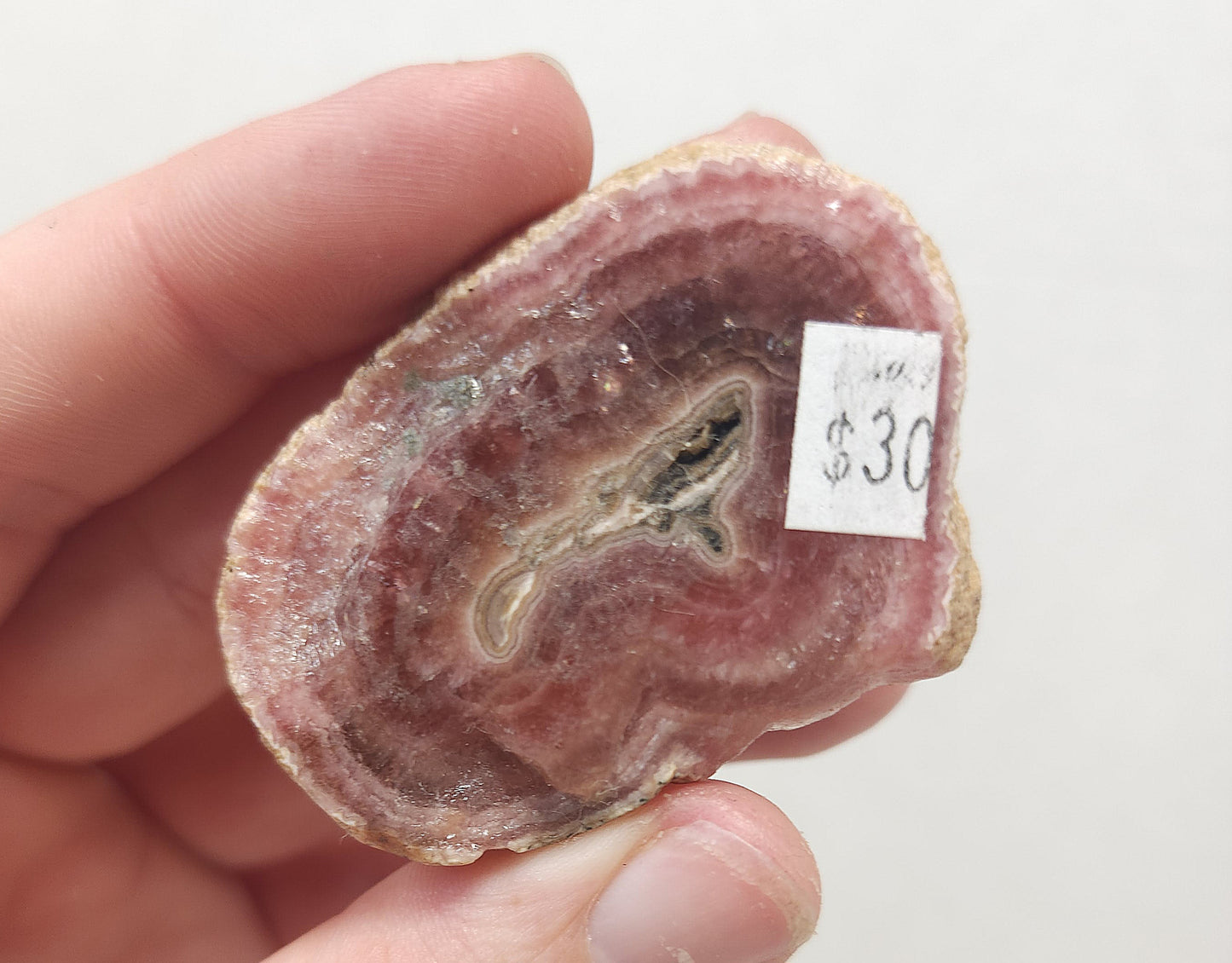 Rhodochrosite slab #2