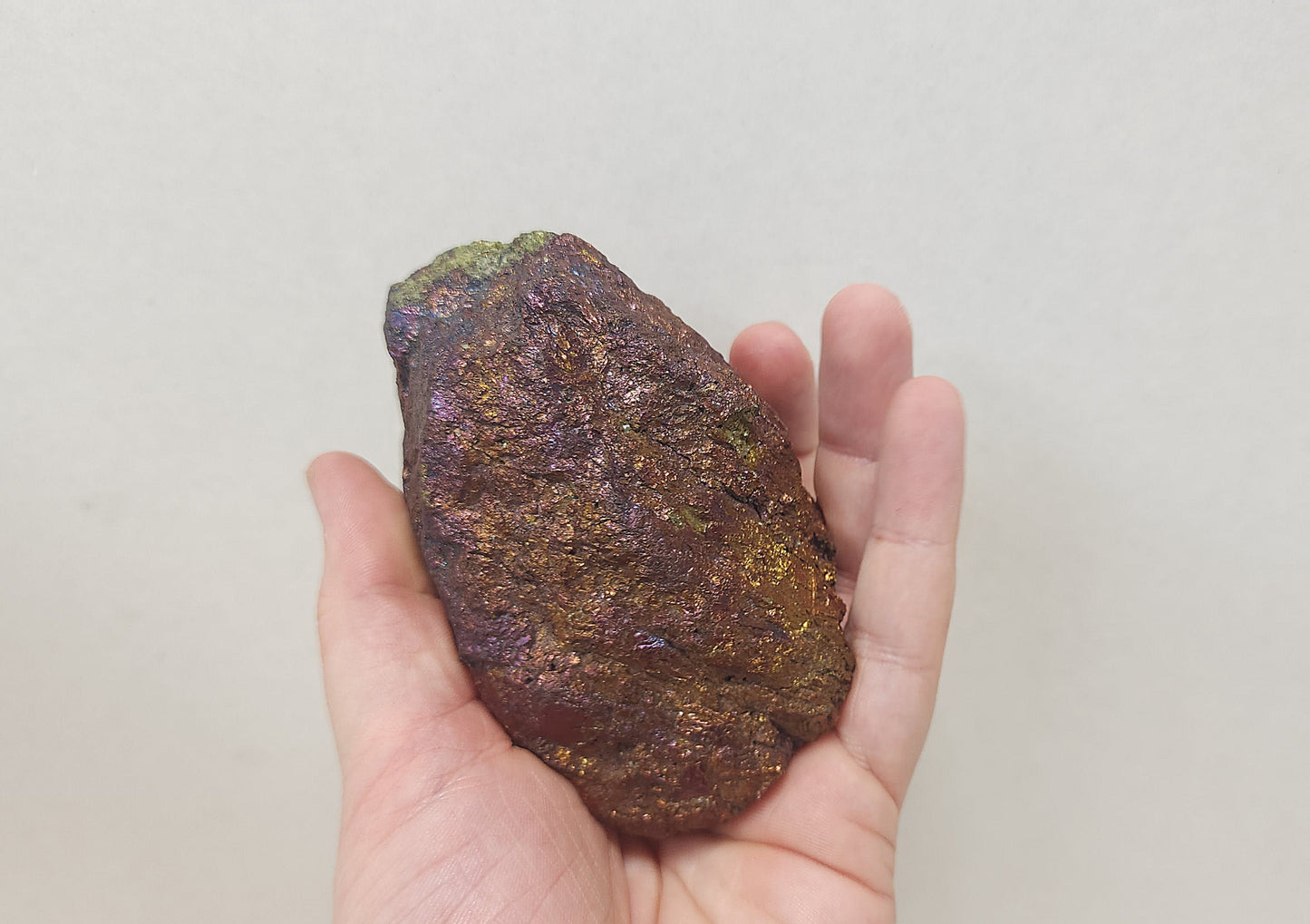 Chalcopyrite (Peacock ore)