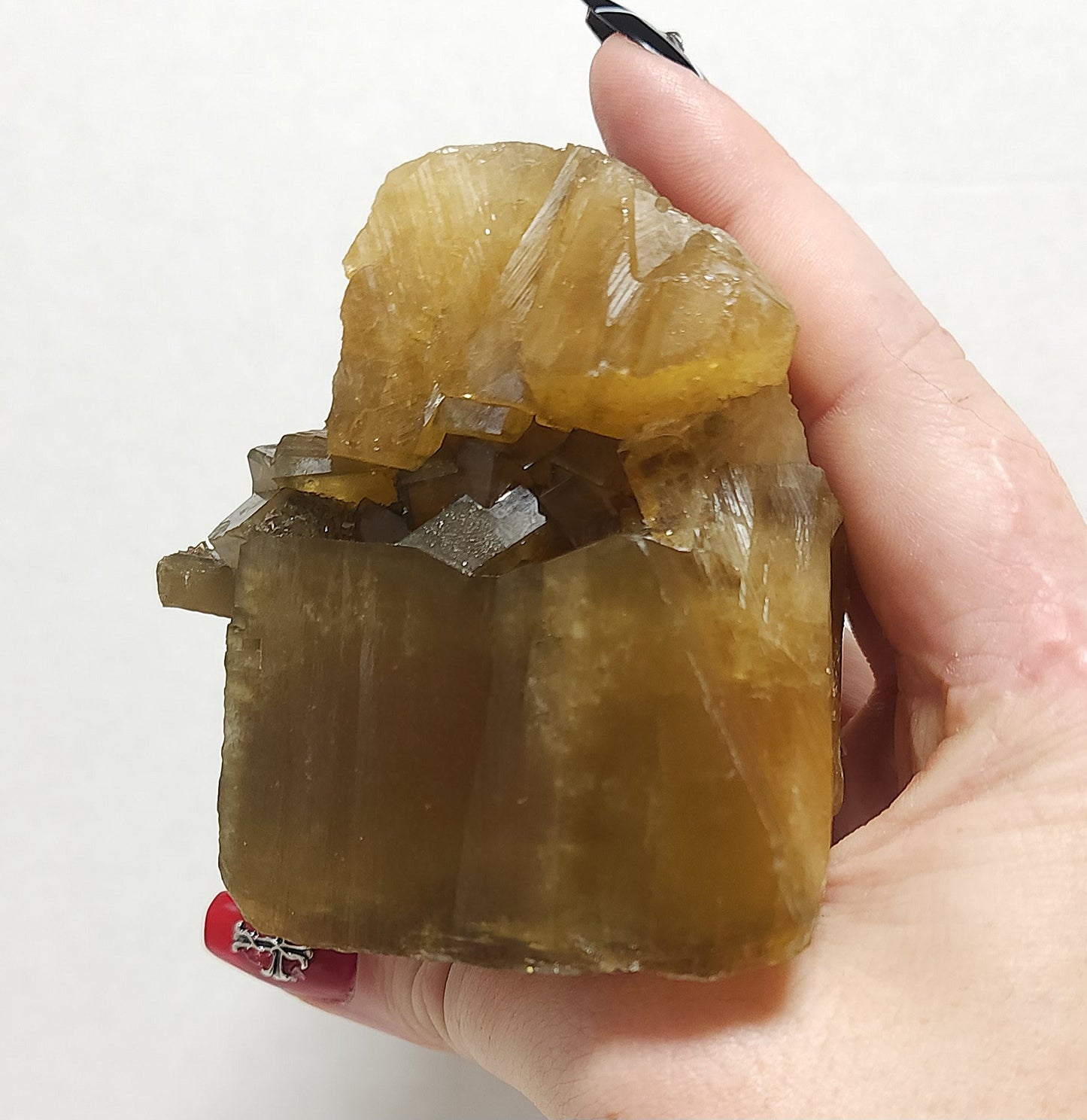 Golden Tubular Barite #1